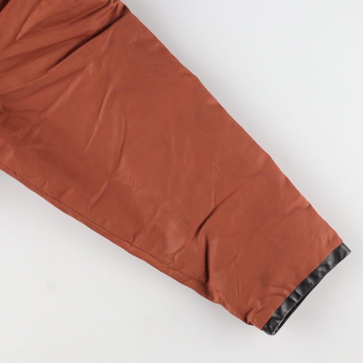 Vintage 1980'S Pioneer goose down parka, made in Canada, men's size XL cotton orange type Vintage Second Hand