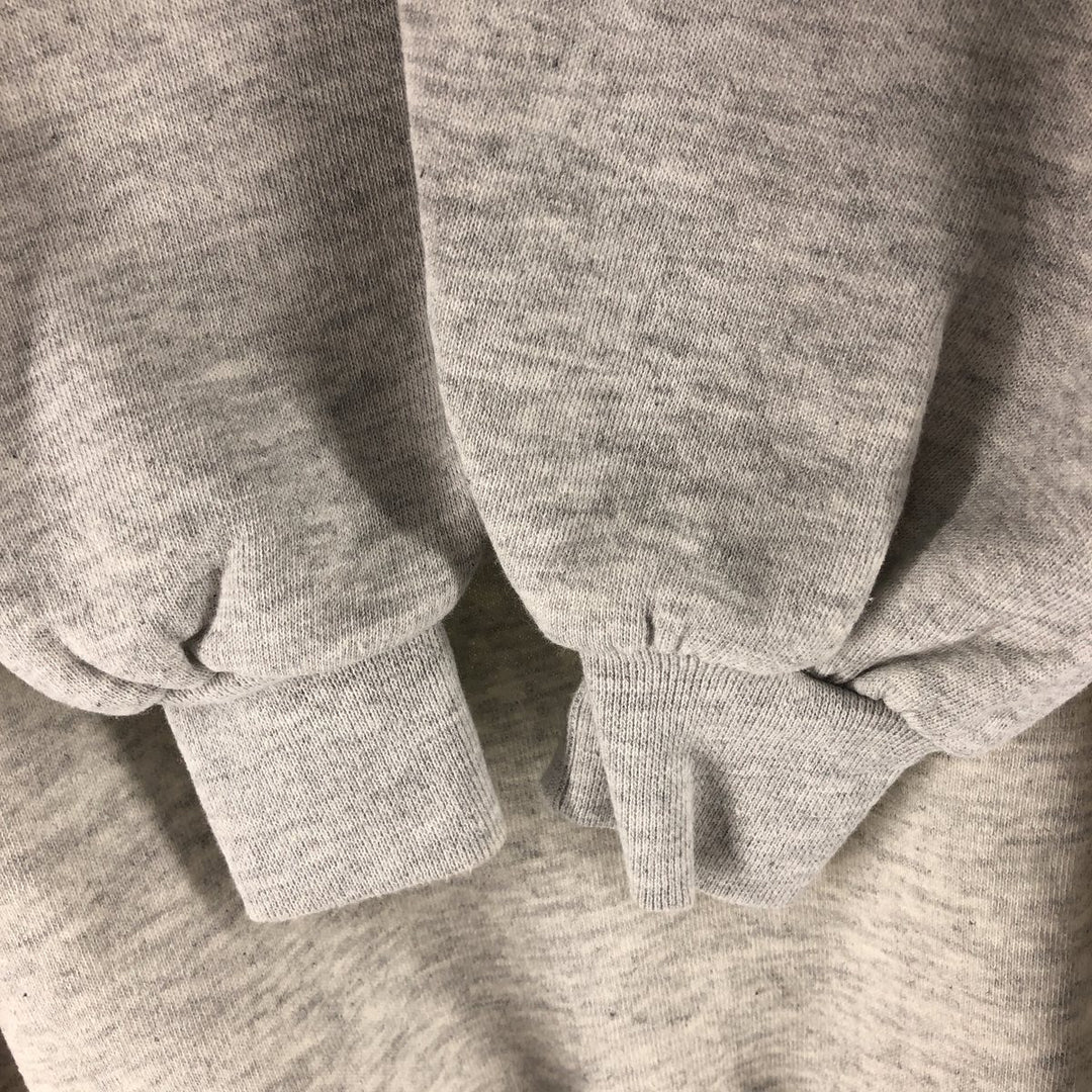 Vintage 90'S Jerzees printed sweatshirt, made in the USA, size L, men's cotton gray type Vintage Second Hand