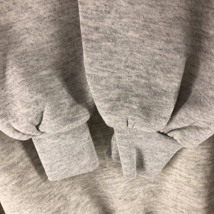 Vintage 90'S Jerzees printed sweatshirt, made in the USA, size L, men's cotton gray type Vintage Second Hand