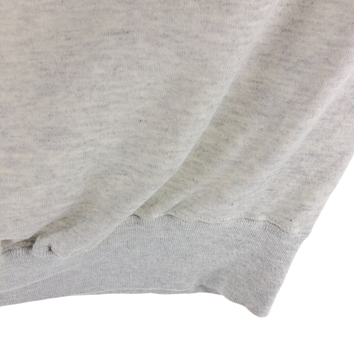 Vintage 90'S Jerzees printed sweatshirt, made in the USA, size L, men's cotton gray type Vintage Second Hand