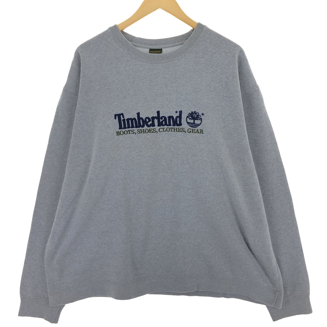 90'S Timberland logo sweatshirt, men's XL size, vintage / eaa455207