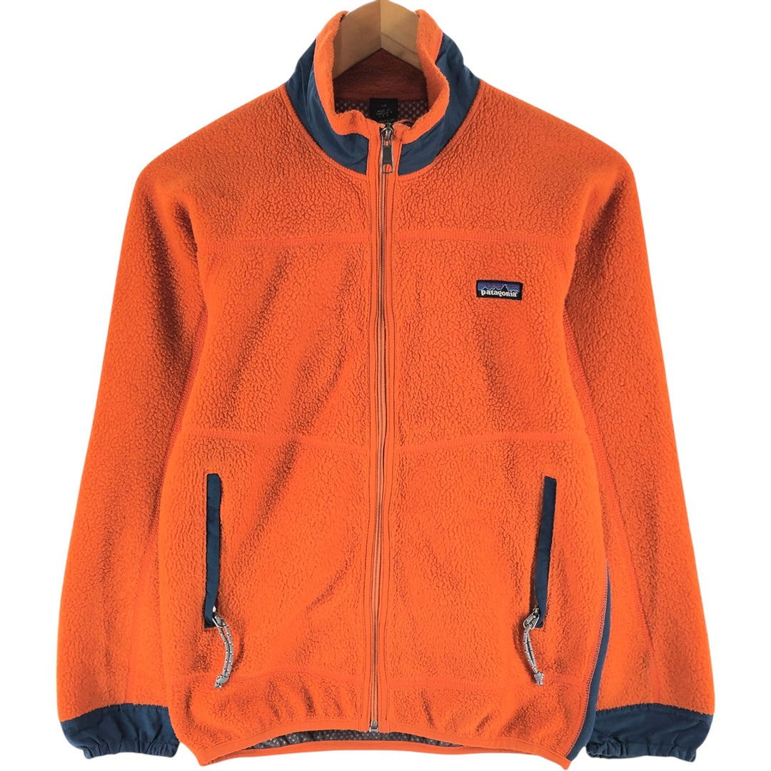 00'S Patagonia Partial Eclipse 23091SP00 Fleece Jacket Made in USA Men's XS Size polyester orange type Vintage Second Hand