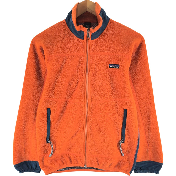 00'S Patagonia Partial Eclipse 23091SP00 Fleece Jacket Made in USA Men's XS Size polyester orange type Vintage Second Hand
