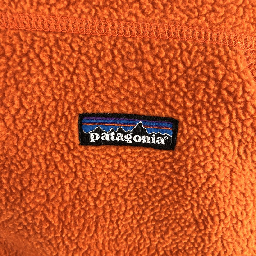 00'S Patagonia Partial Eclipse 23091SP00 Fleece Jacket Made in USA Men's XS Size polyester orange type Vintage Second Hand