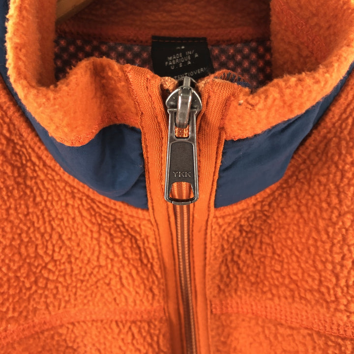 00'S Patagonia Partial Eclipse 23091SP00 Fleece Jacket Made in USA Men's XS Size polyester orange type Vintage Second Hand