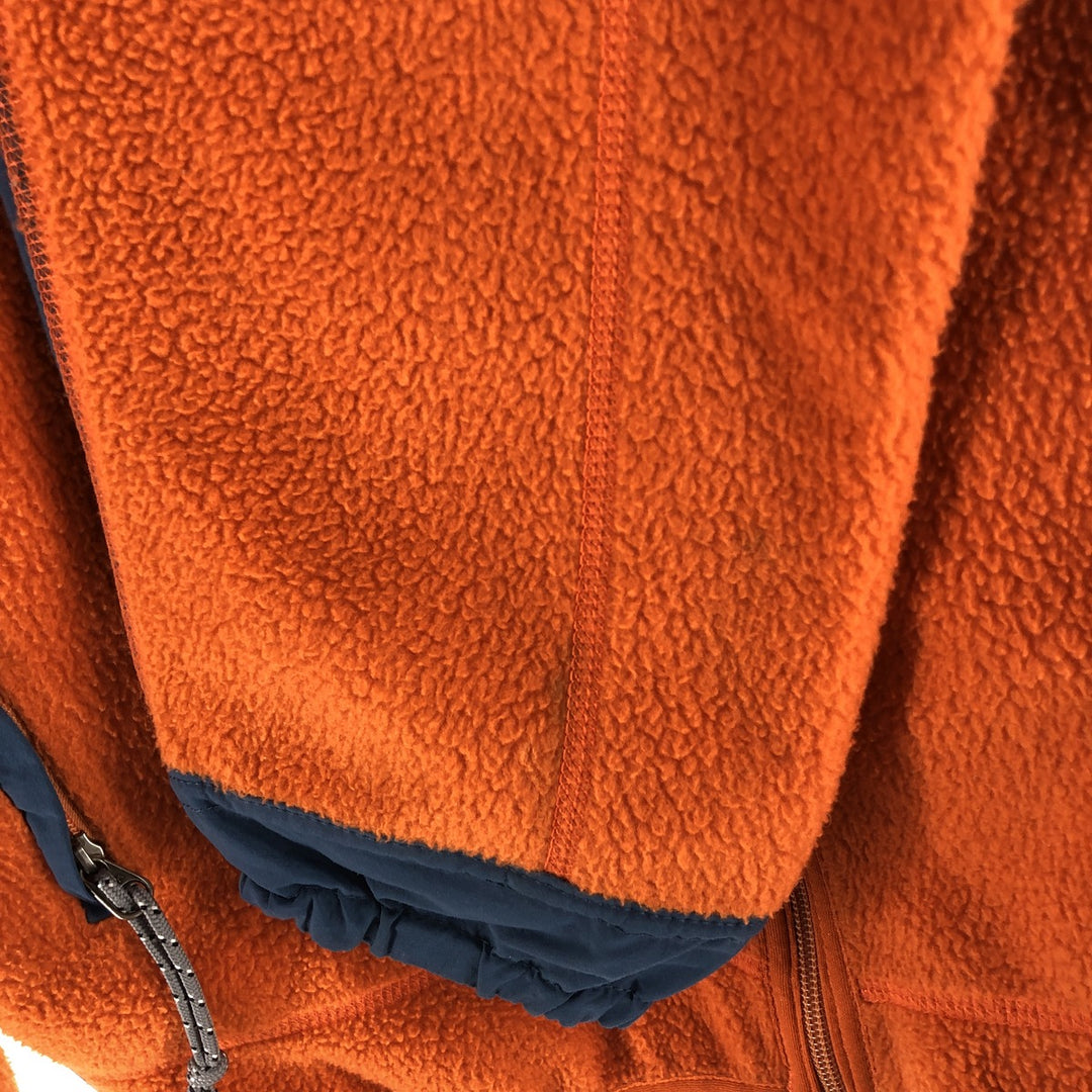 00'S Patagonia Partial Eclipse 23091SP00 Fleece Jacket Made in USA Men's XS Size polyester orange type Vintage Second Hand