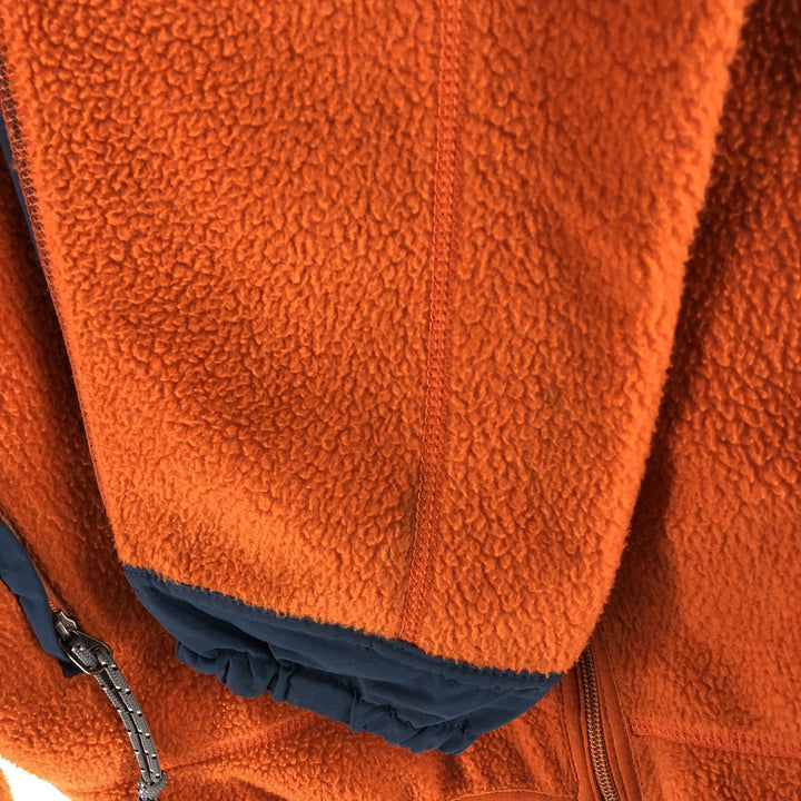00'S Patagonia Partial Eclipse 23091SP00 Fleece Jacket Made in USA Men's XS Size polyester orange type Vintage Second Hand