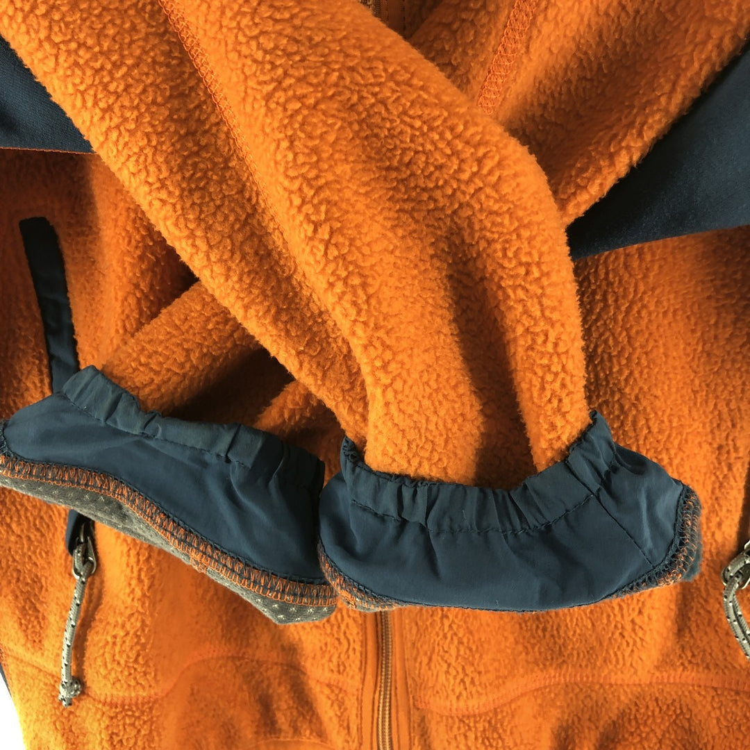 00'S Patagonia Partial Eclipse 23091SP00 Fleece Jacket Made in USA Men's XS Size polyester orange type Vintage Second Hand