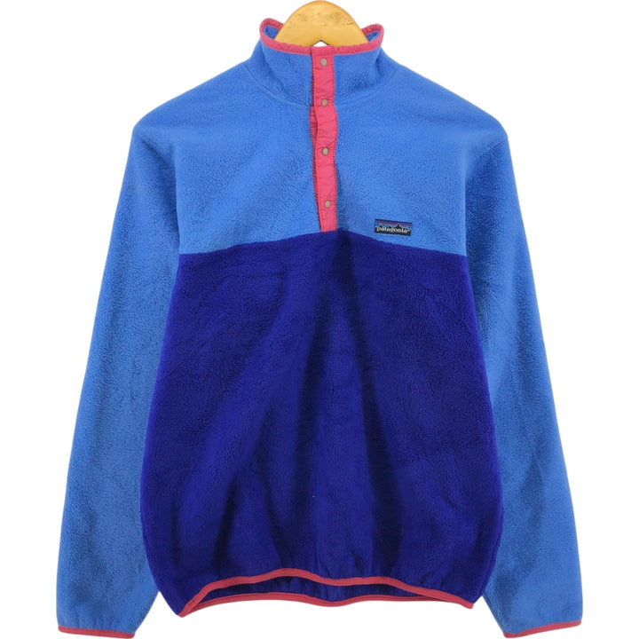 80s-90'S Patagonia Snap-T Half-Snap Fleece Pullover Made in USA Men's L Size Vintage /eaa455408