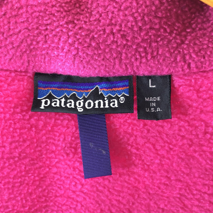 00'S Patagonia 25361 Half-Zip Fleece Pullover Made in USA Men's L size / eaa455412