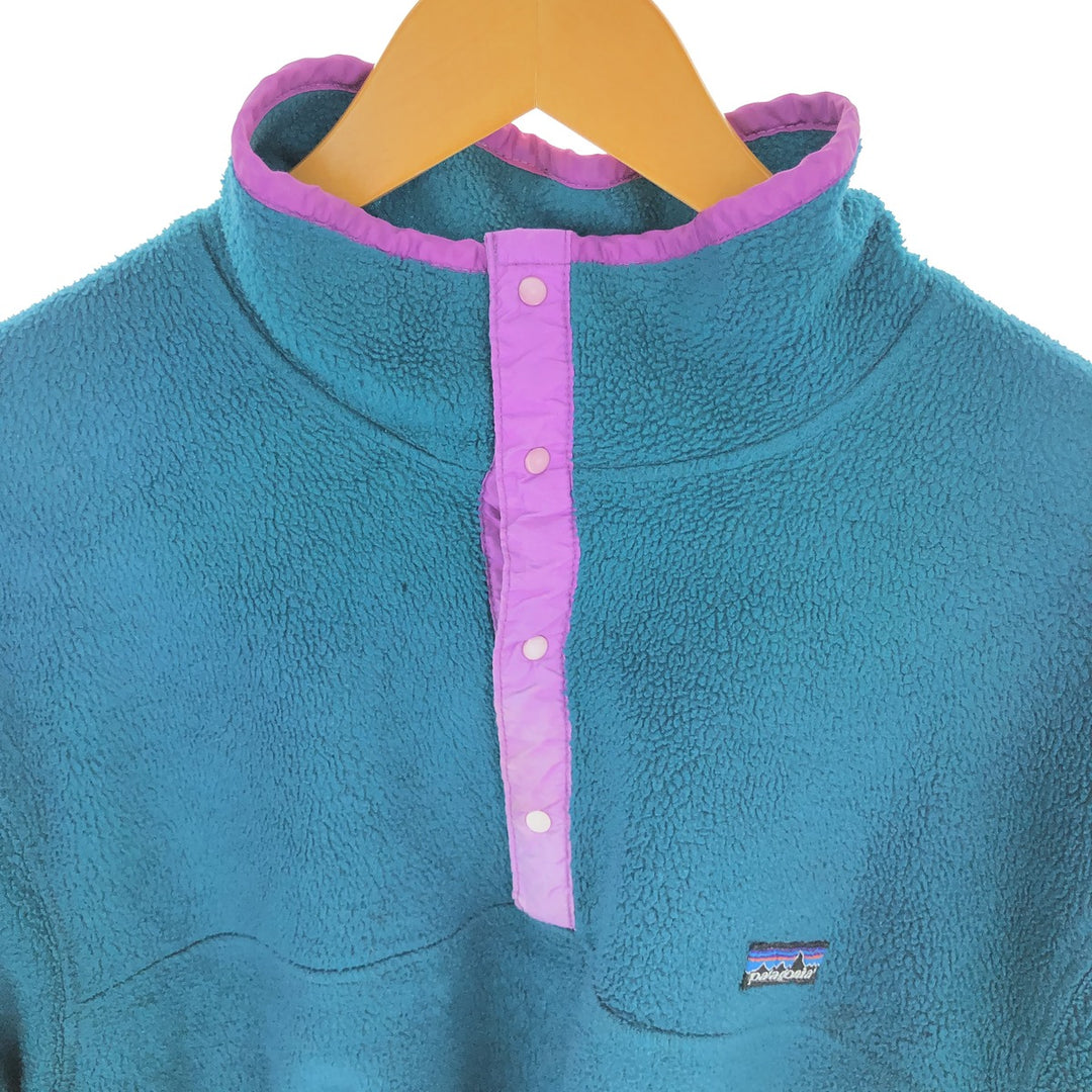 80s-90'S Patagonia Snap T 25541 Half Snap Fleece Pullover Made in USA Men's XL Vintage /eaa455417