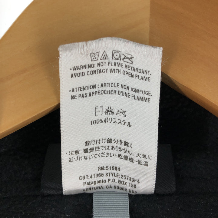 00'S Patagonia SYNCHILLA 25735F4 Half-Zip Fleece Pullover Men's XL Size /eaa455423