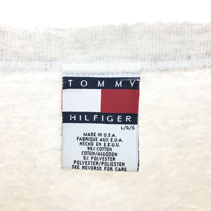 90'S Tommy Hilfiger Jeans Logo Sweatshirt Made in USA Men's L Vintage /eaa455507