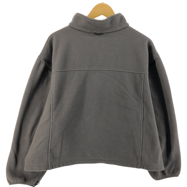 LLBean Fleece Jacket, Men's XL polyester gray type Vintage Second Hand