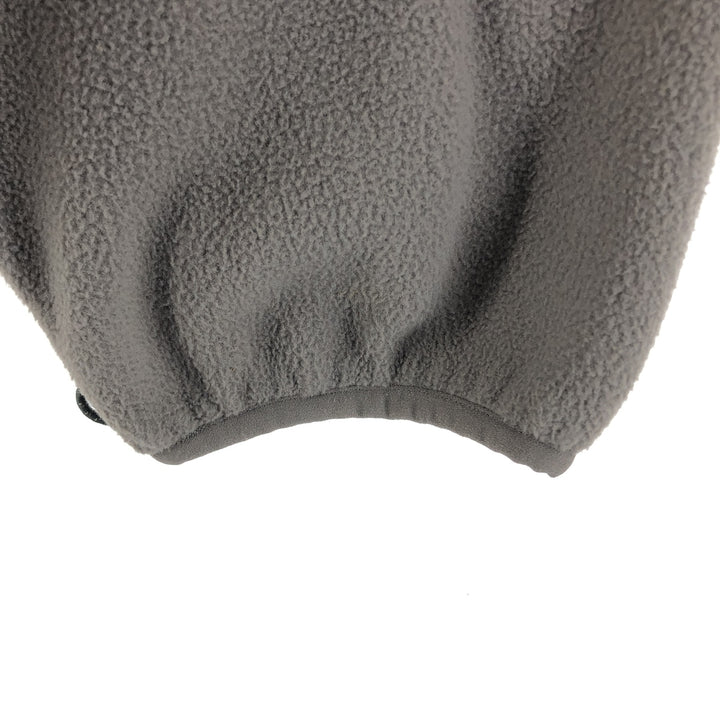 LLBean Fleece Jacket, Men's XL polyester gray type Vintage Second Hand