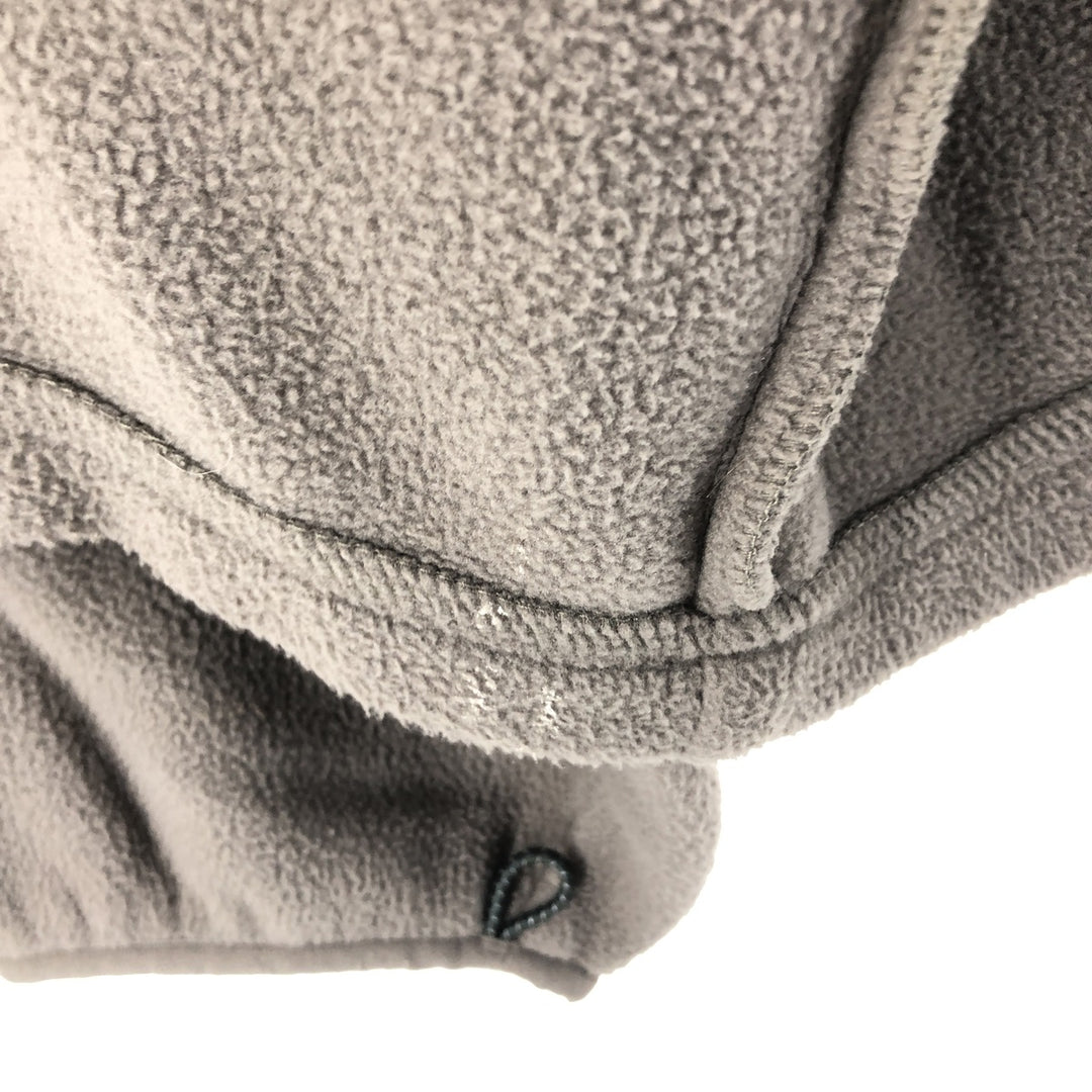 LLBean Fleece Jacket, Men's XL polyester gray type Vintage Second Hand