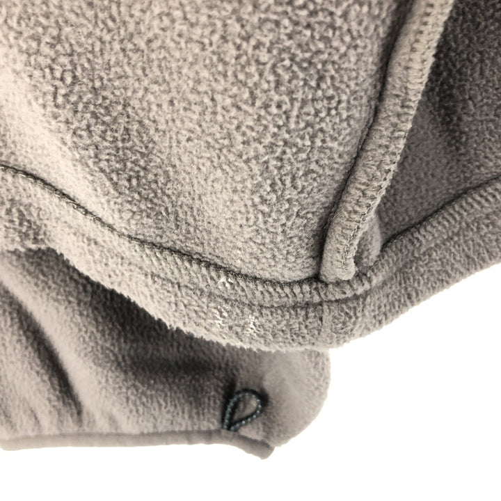 LLBean Fleece Jacket, Men's XL polyester gray type Vintage Second Hand