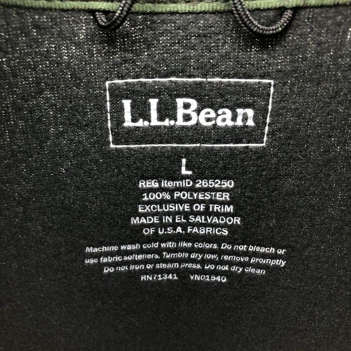 LLBean Half Snap Fleece Pullover Men's L size /eaa455521