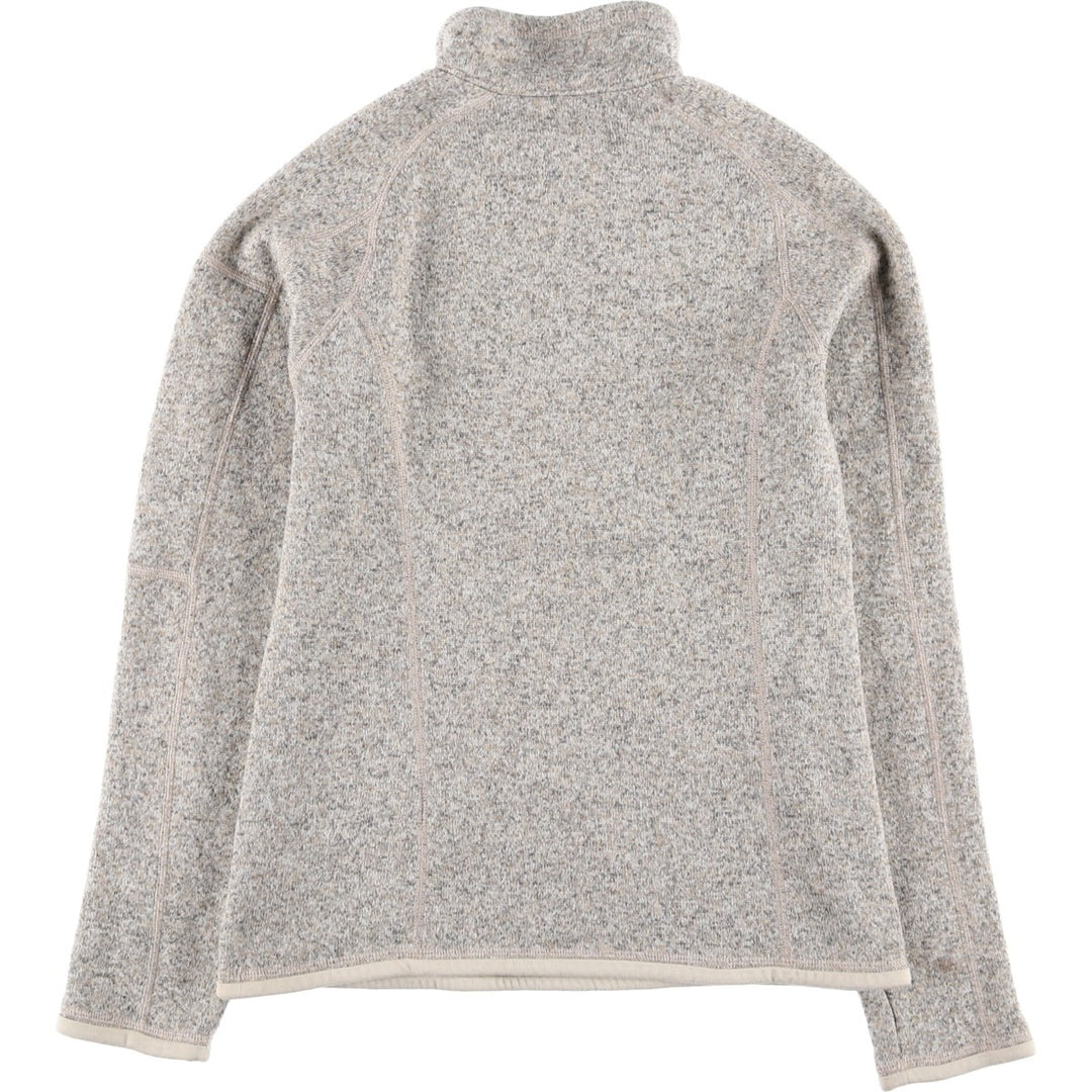 Patagonia Better Sweater Half-Zip Pullover 25618FA19 Half-Zip Fleece Pullover, Women's Size Small recycled polyester Beige type Vintage Second Hand