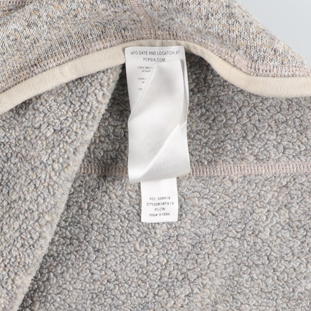 Patagonia Better Sweater Half-Zip Pullover 25618FA19 Half-Zip Fleece Pullover, Women's Size Small recycled polyester Beige type Vintage Second Hand