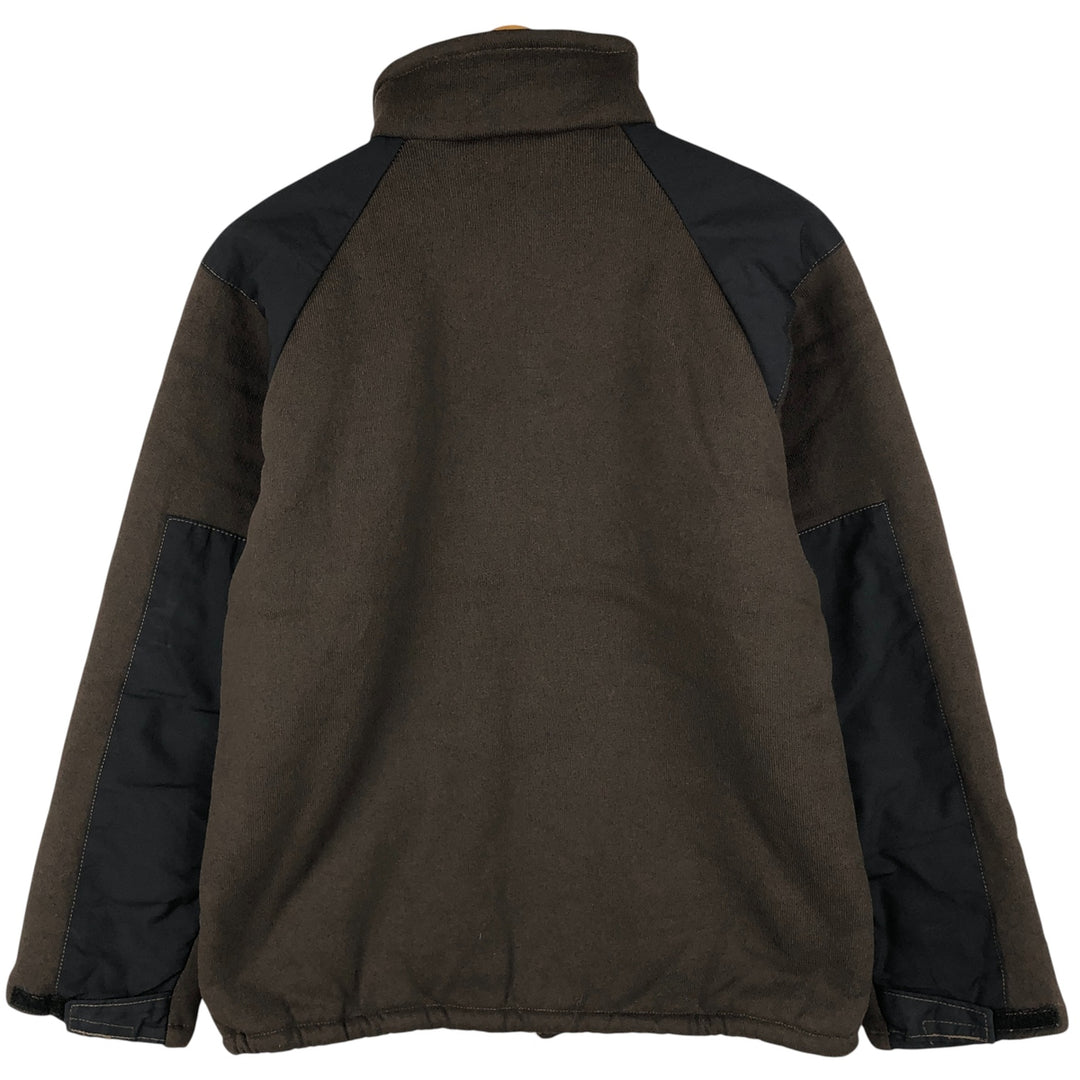 Vintage 1980'S US Army Bear Jacket, Military Fleece Jacket, Made in USA, Medium, Men's Size M polyester brown type Vintage Second Hand