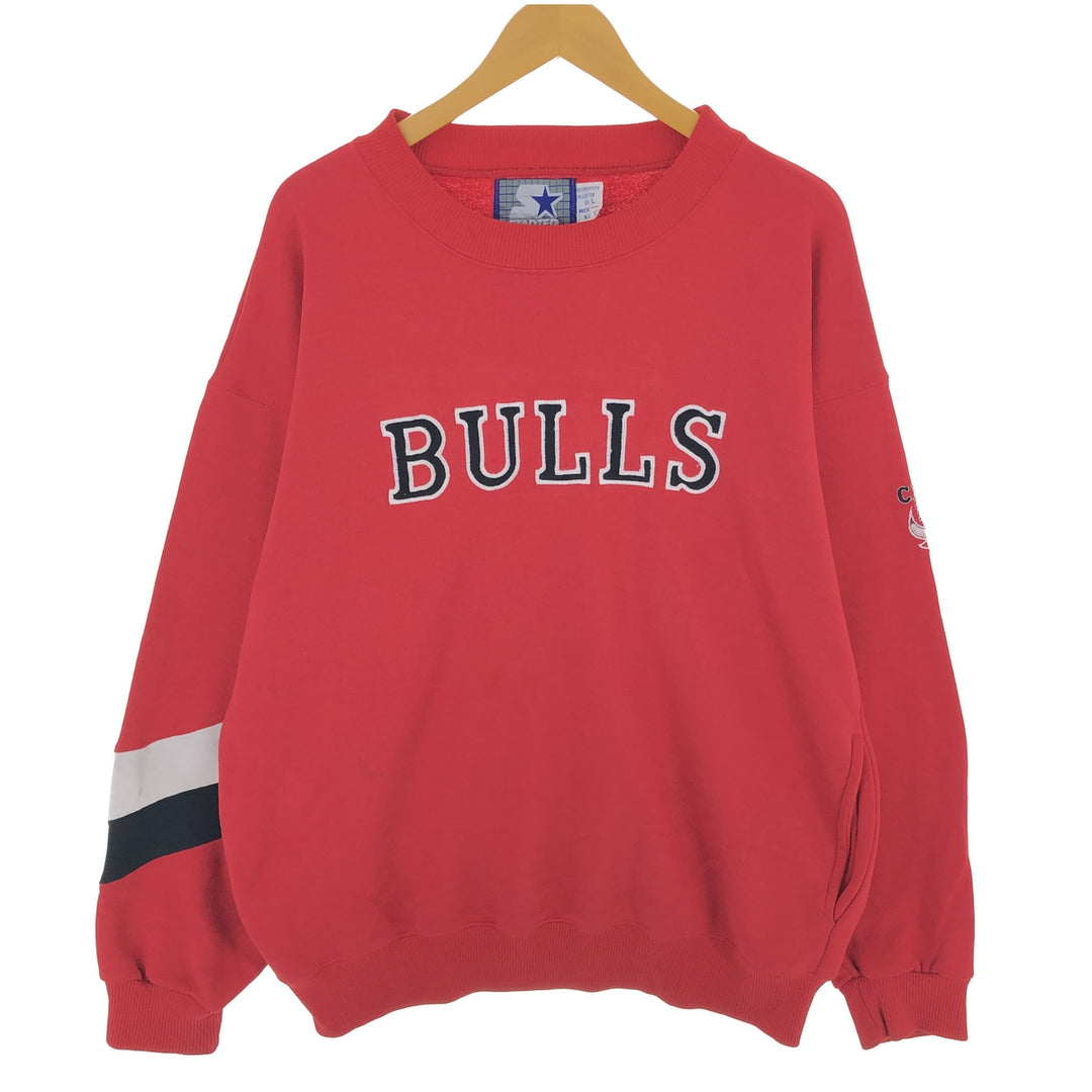 90'S Starter NBA Chicago Bulls Sweatshirt, Men's L size Vintage /eaa455550