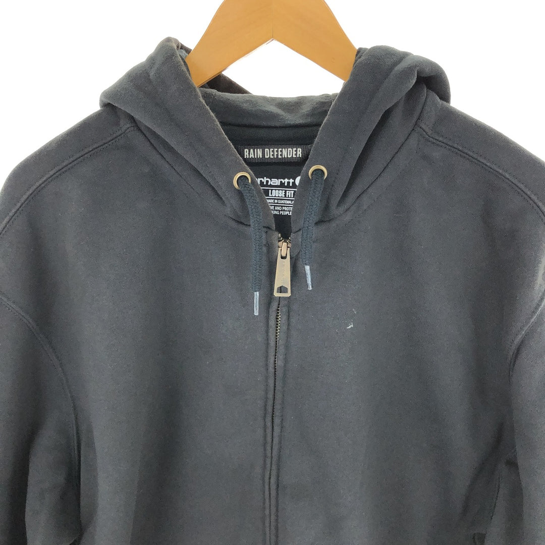 Carhartt Loose Fit Sweat Full Zip Hoodie Men's XL /eaa455590