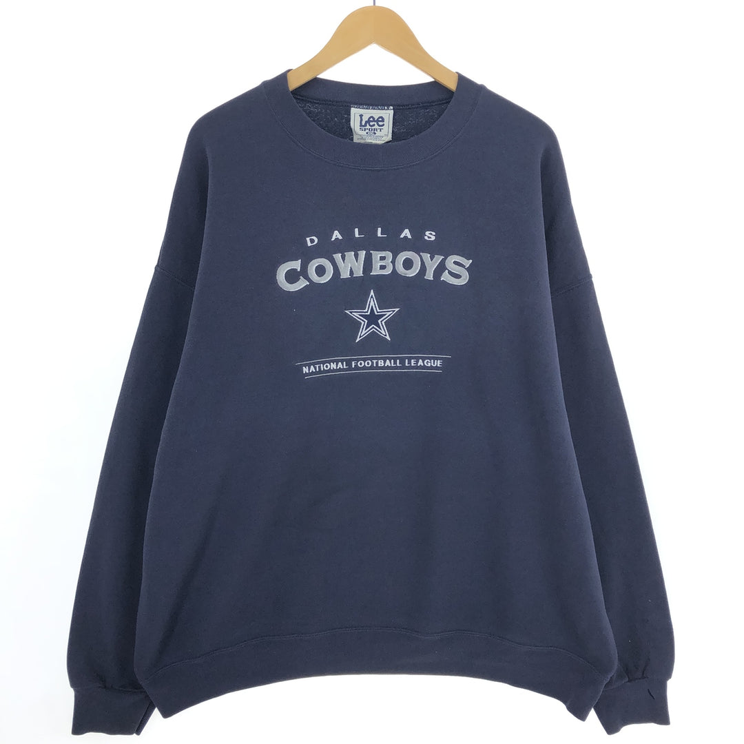 90'S Lee SPORT NFL DALLAS COWBOYS Dallas Cowboys sweatshirt, sweatshirt, men's XXL equivalent, vintage /eaa455629