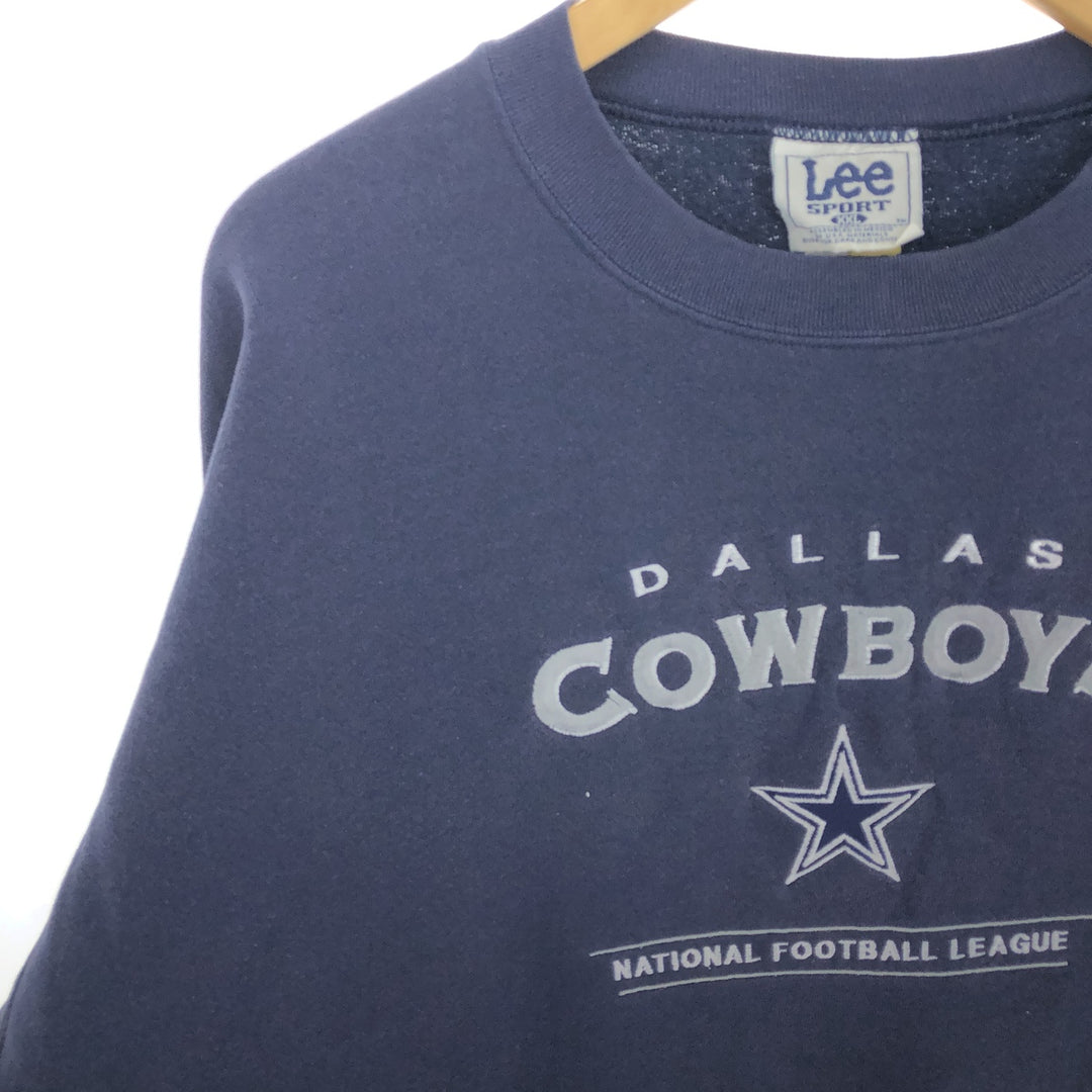 90'S Lee SPORT NFL DALLAS COWBOYS Dallas Cowboys sweatshirt, sweatshirt, men's XXL equivalent, vintage /eaa455629