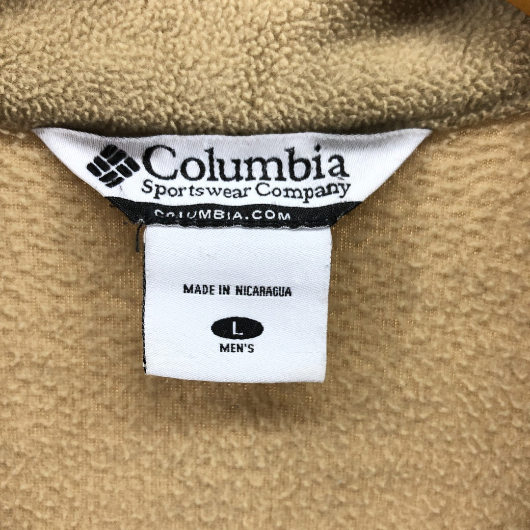 Columbia fleece jacket, men's size L / eaa455670