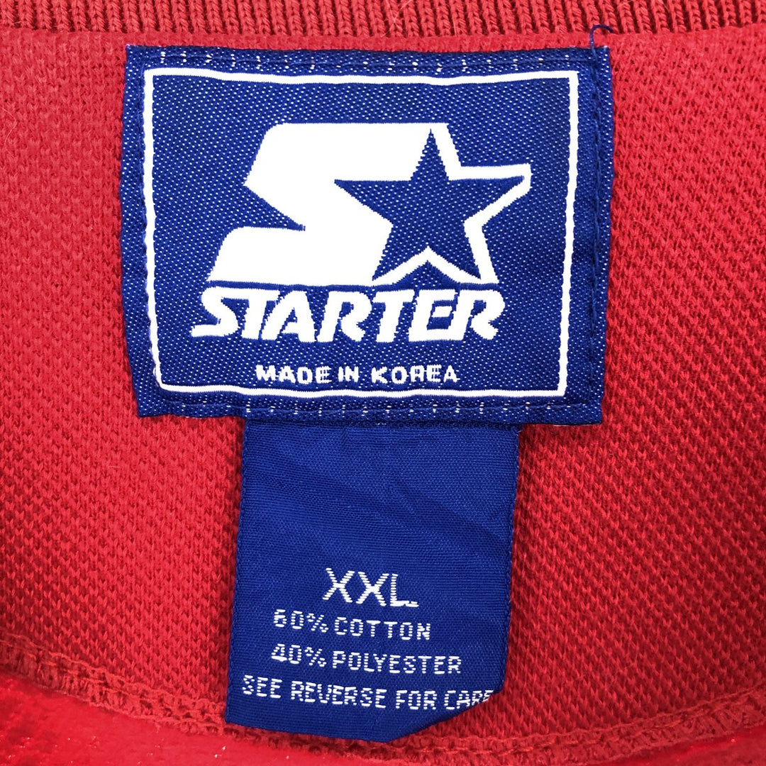 00'S Starter College Sweatshirt Trainer Men's XXL /eaa455816