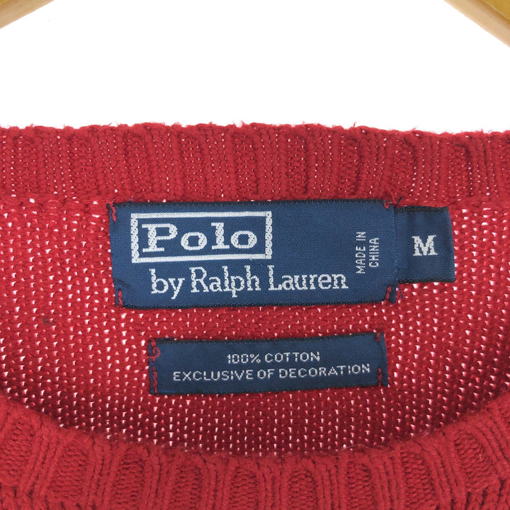 Ralph Lauren POLO by Ralph Lauren Cotton Knit Sweater Men's M size / eaa455826