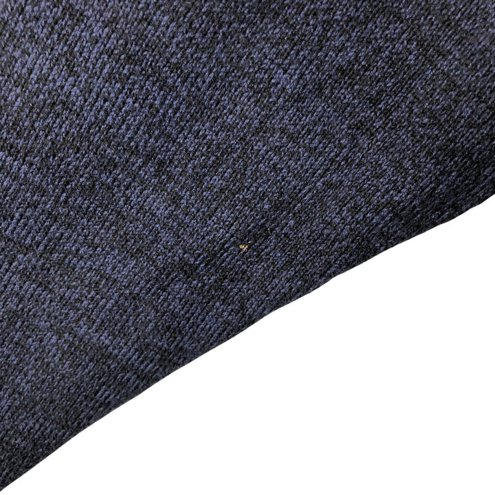 IZOD knit sweater, men's size L unclear navy blue type Vintage Second Hand