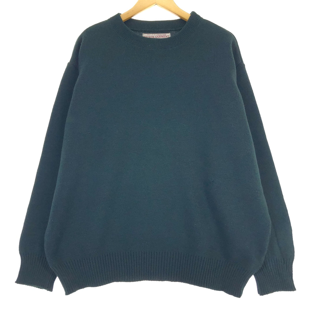 90'S FILSON GARMENT wool knit sweater made in USA, men's XL size, vintage /eaa455963