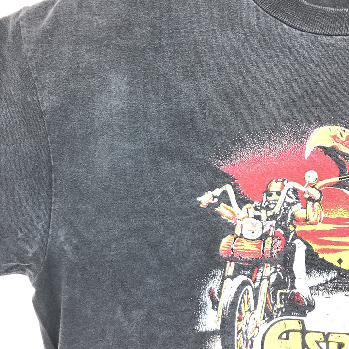 Asphalt Animal Eagle Pattern Motorcycle Bike T-shirt Men's L size /eaa456002