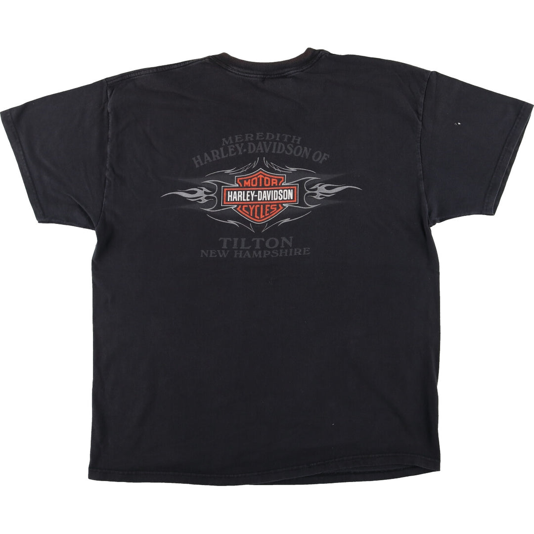 00'S Harley-Davidson Motorcycle Bike T-shirt Made in USA Men's XL /eaa456011