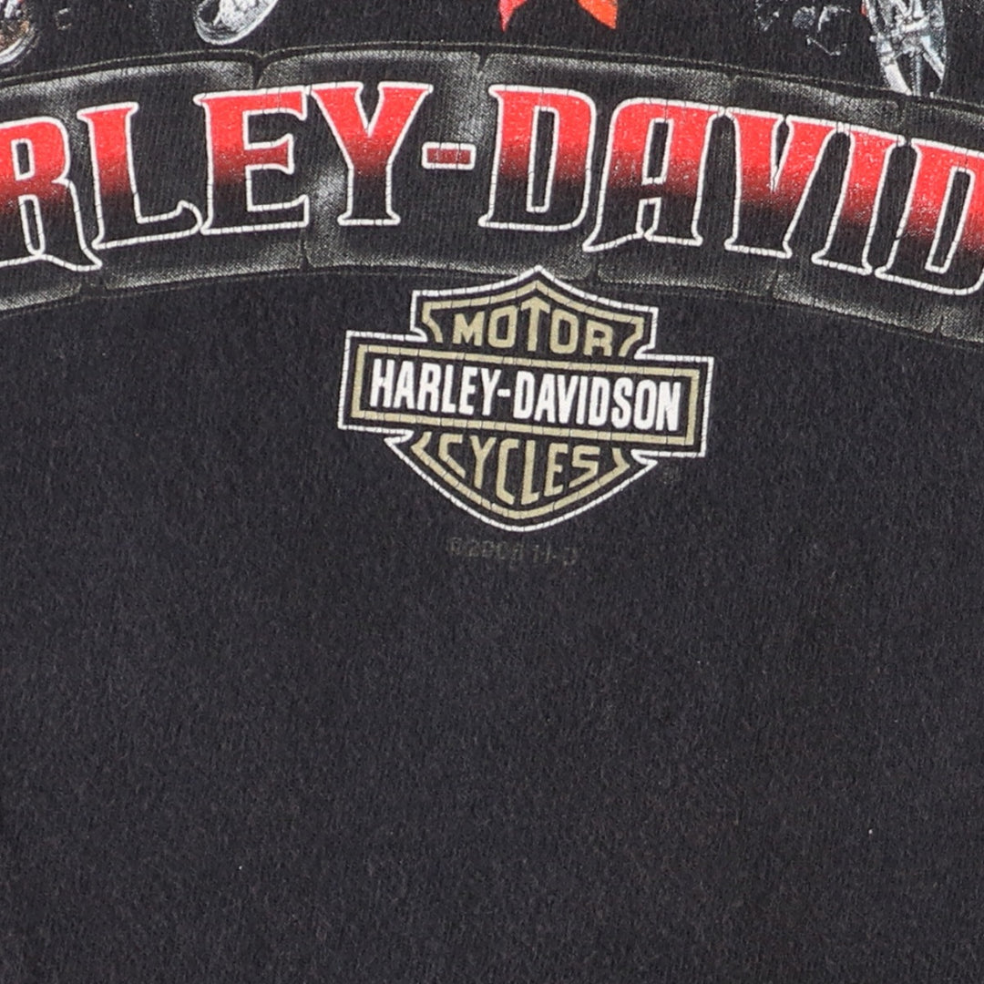 00'S Harley-Davidson Motorcycle Bike T-shirt Made in USA Men's XL /eaa456011