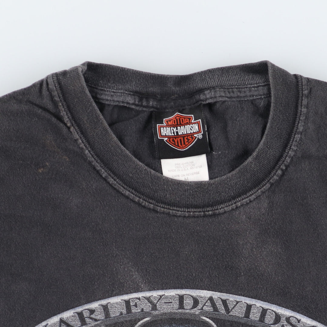 00'S Harley-Davidson Motorcycle Bike T-shirt Made in USA Men's M /eaa456115