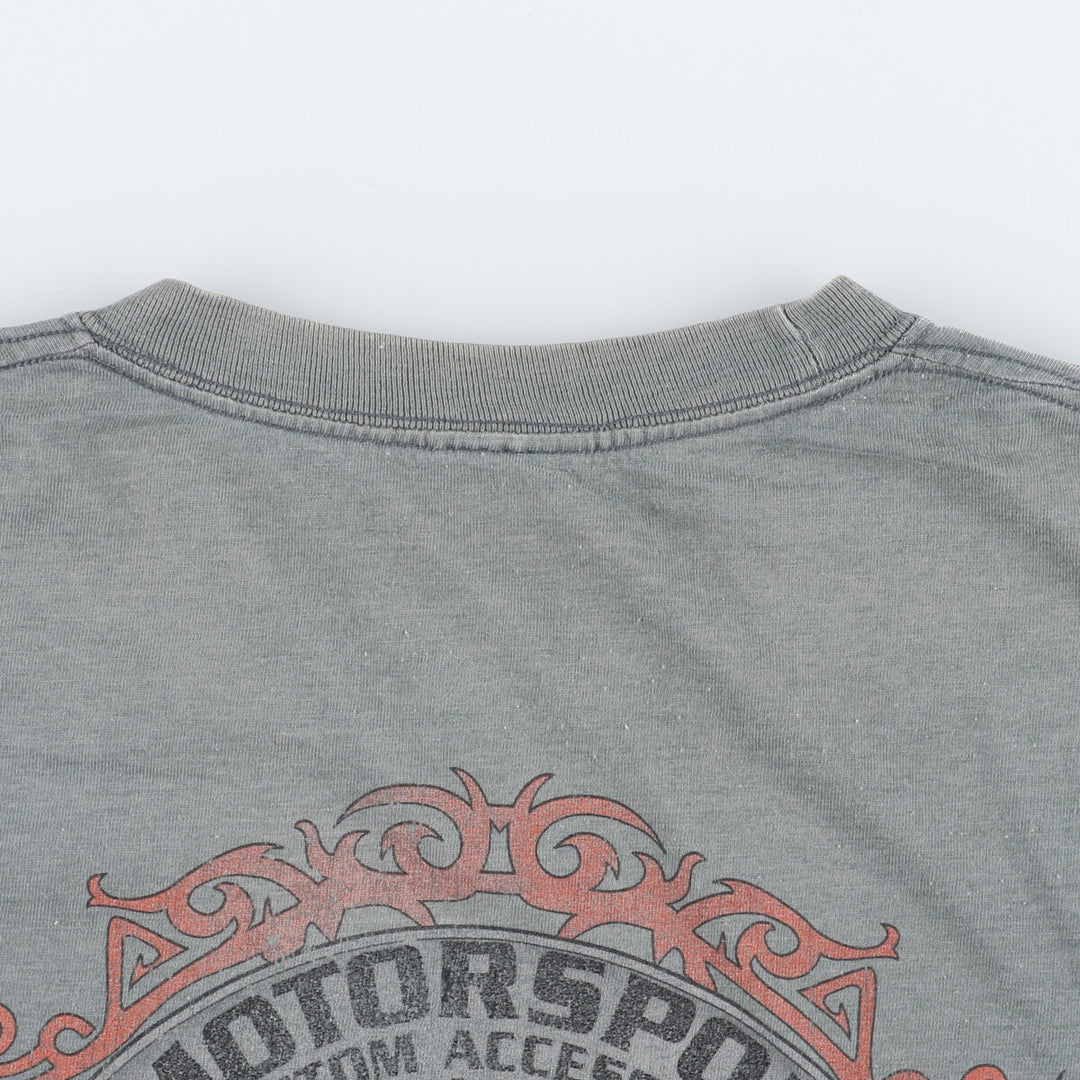 00'S Harley-Davidson Motorcycle Bike T-shirt Men's L /eaa456121