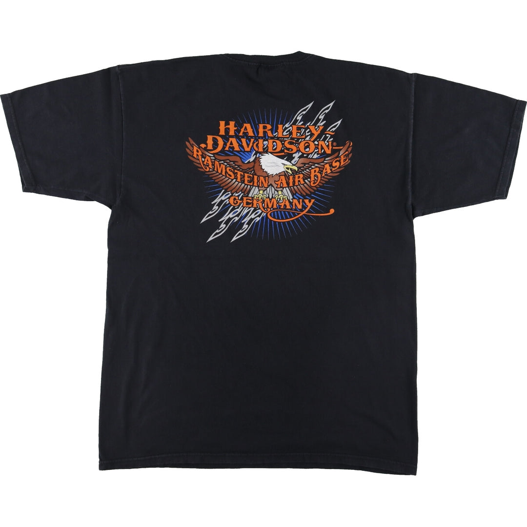 00'S Harley-Davidson Motorcycle Bike T-shirt Men's L /eaa456126