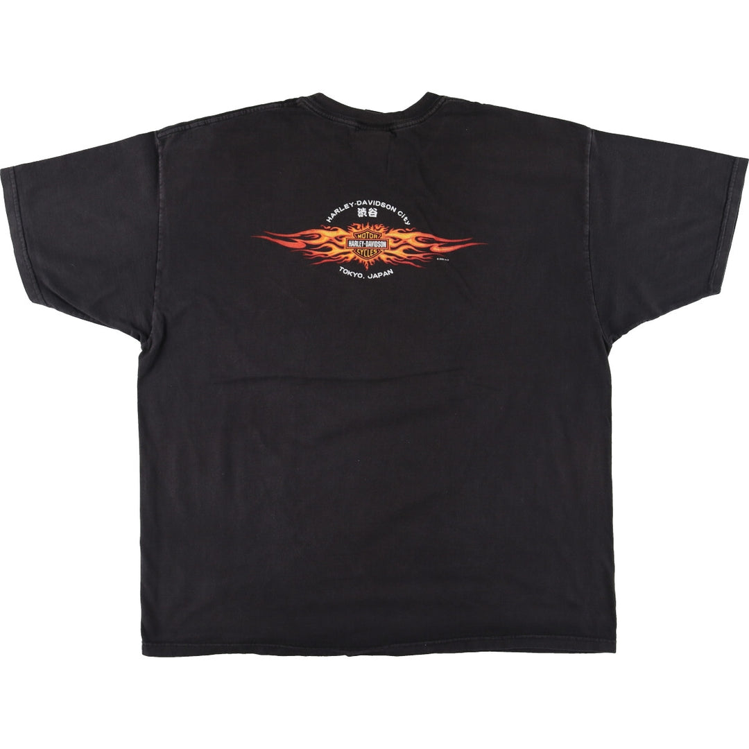 00'S Harley-Davidson Motorcycle Bike T-shirt Men's XXL /eaa456127