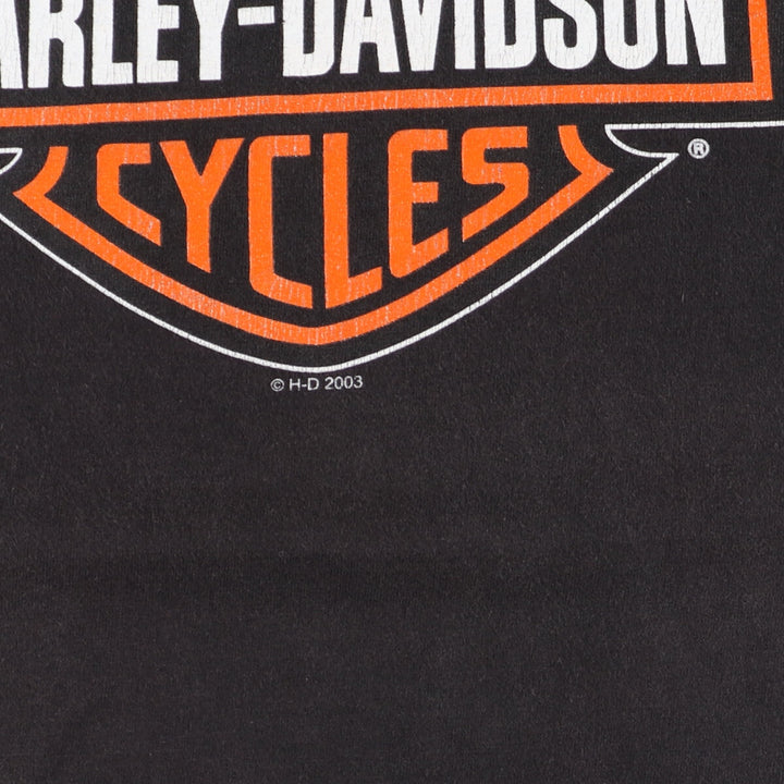 00'S Harley-Davidson Motorcycle Bike T-shirt Men's XXL /eaa456127