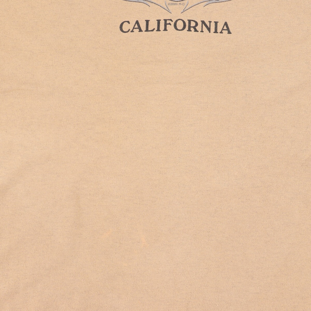 00'S Harley-Davidson Motorcycle Bike T-shirt Made in USA Men's XL /eaa456128