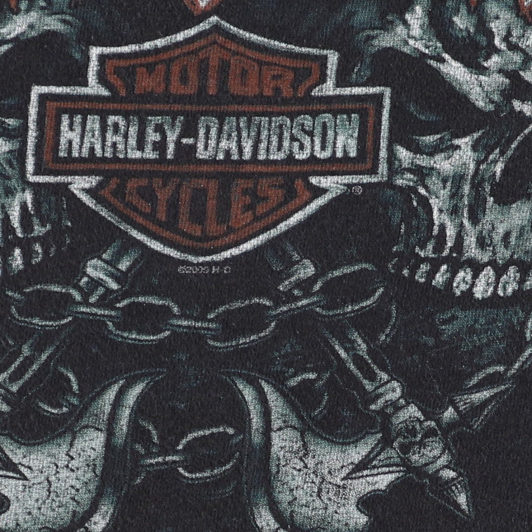 00'S Harley-Davidson Motorcycle Bike T-shirt Men's XL /eaa456130