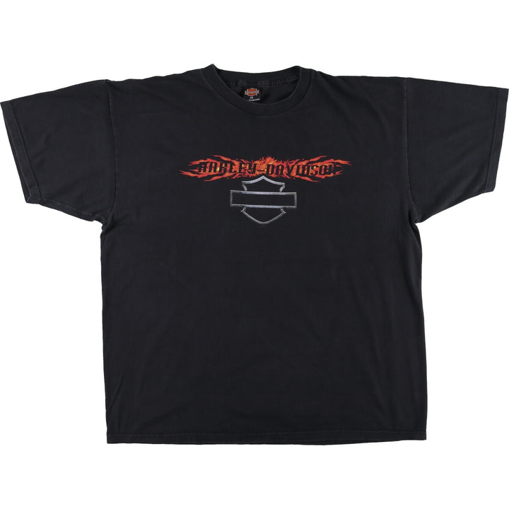 00'S Harley-Davidson Motorcycle Bike T-shirt Made in USA Men's XXL /eaa456136