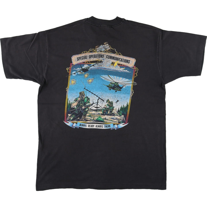 90'S Printed T-shirt Men's L Vintage /eaa456162