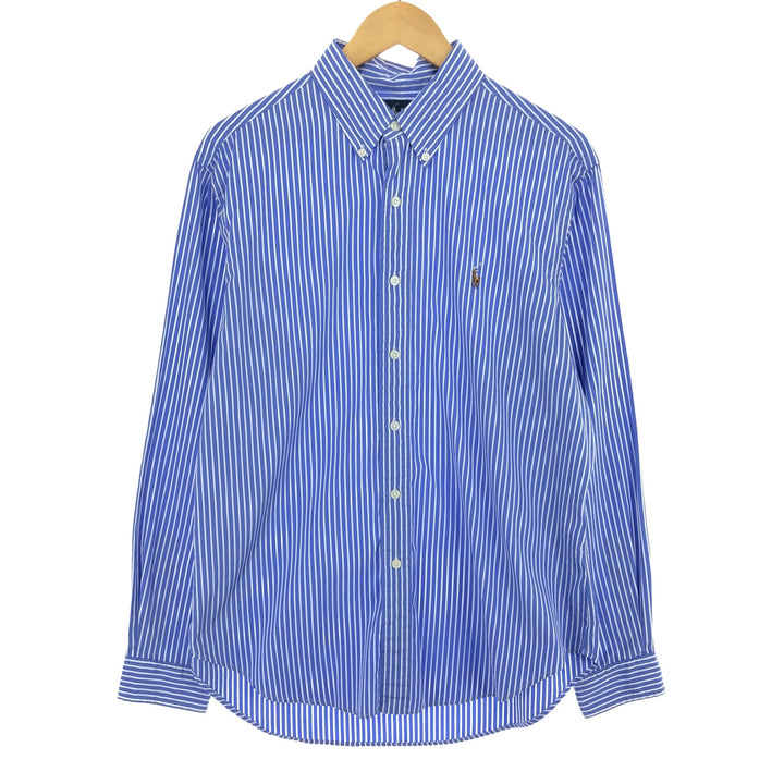 Ralph Lauren Classic Fit Long Sleeve Button Down Striped Shirt Men's L /eaa456224
