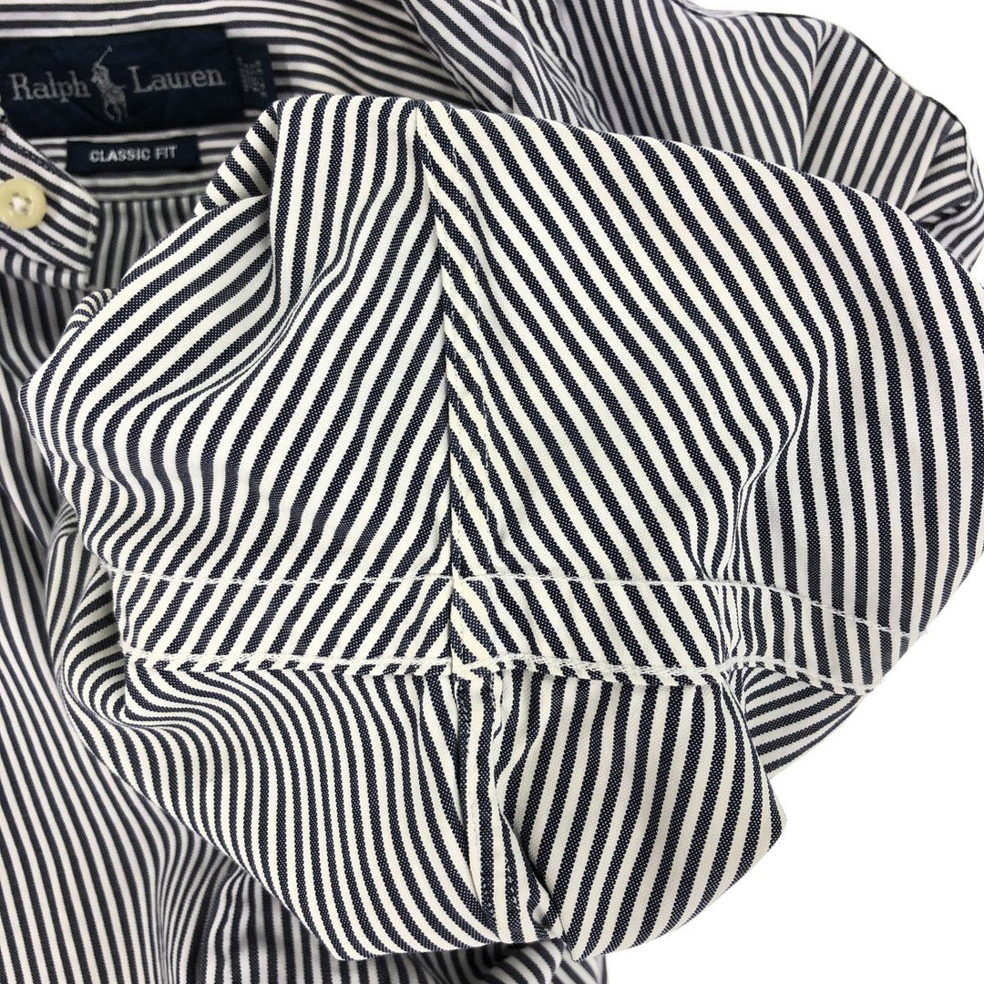 Ralph Lauren Classic Fit Long Sleeve Button Down Striped Shirt Men's L /eaa456237