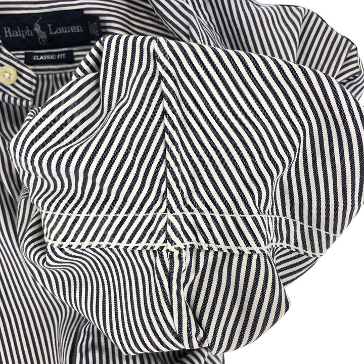 Ralph Lauren Classic Fit Long Sleeve Button Down Striped Shirt Men's L /eaa456237