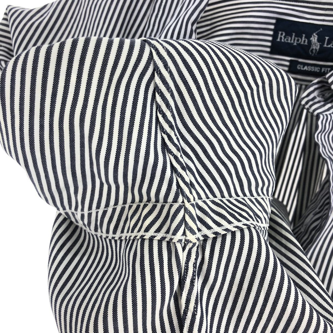Ralph Lauren Classic Fit Long Sleeve Button Down Striped Shirt Men's L /eaa456237